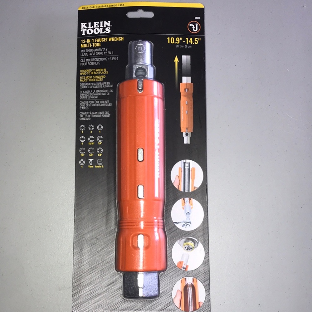 Klein Tools 12-in-1 Multi-Tool Wrench NIB